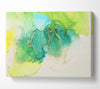 The Green And Blue Gold Wash Canvas Wall Art
