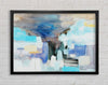 Chalk Cloud Blue Framed Wall Art