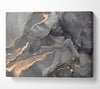 Dark Grey Smoke Glitter Canvas Wall Art