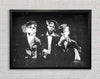 Children Smoking Framed Wall Art