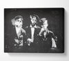 Children Smoking Canvas Wall Art