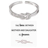 Arrival Fashion Simple Opening Ring Female Mother And Daughter Ring Mother's Day Gift Christmas Gift Wholesale