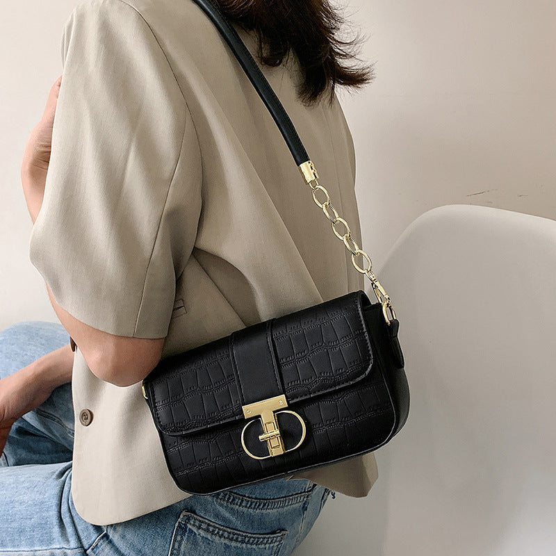 Trendy Retro One-shoulder Minority Fashion Underarm Bag