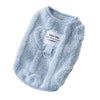 Autumn And Winter Dog Clothes Can Pull Simple Solid Color Two-legged Down Jacket Cat Warm Vest Pet Clothing