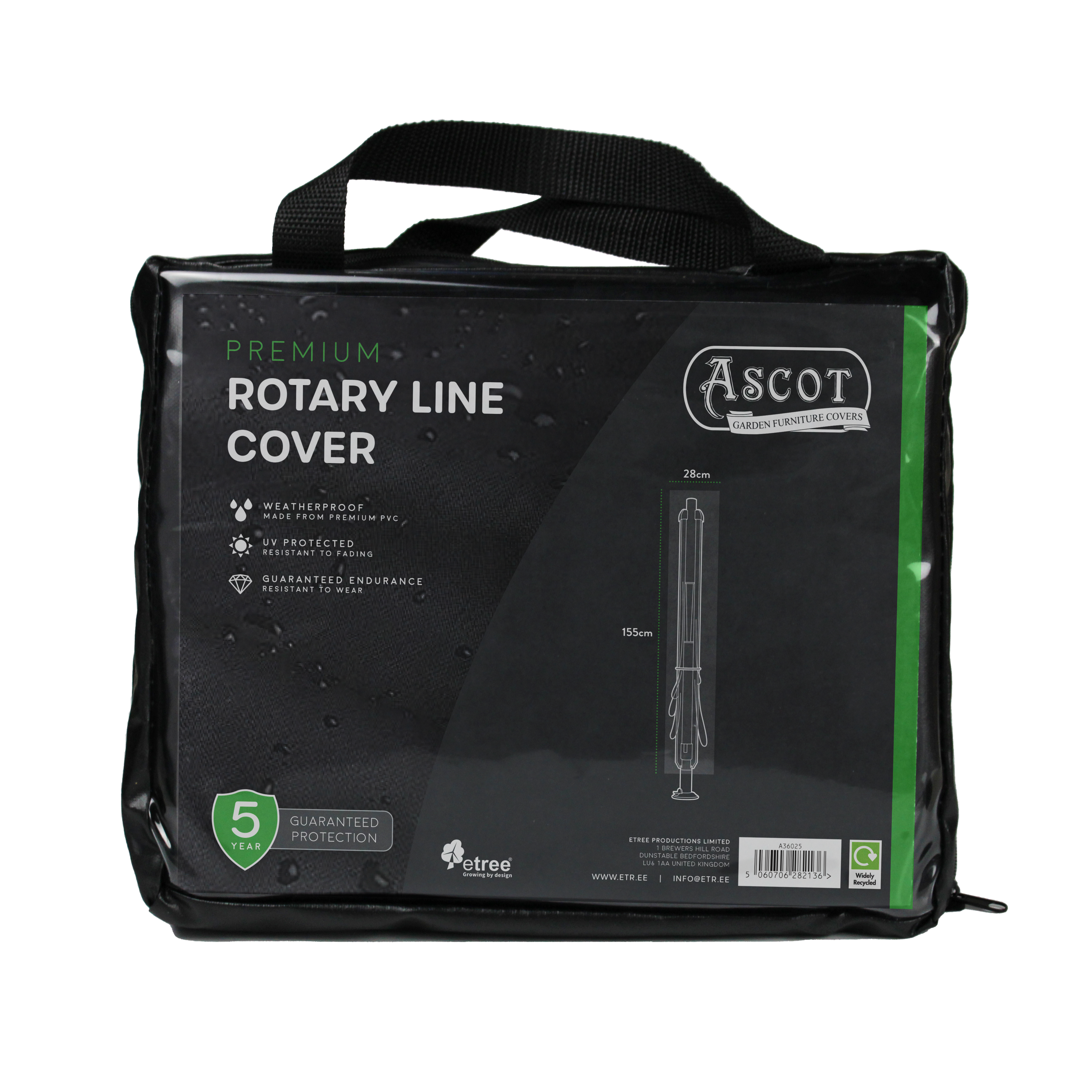 Premium Rotary Line Cover - 28/28(W) X 155 (H) cm