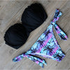 Sexy Black Bikini Set - Two Piece Swimsuit for Women