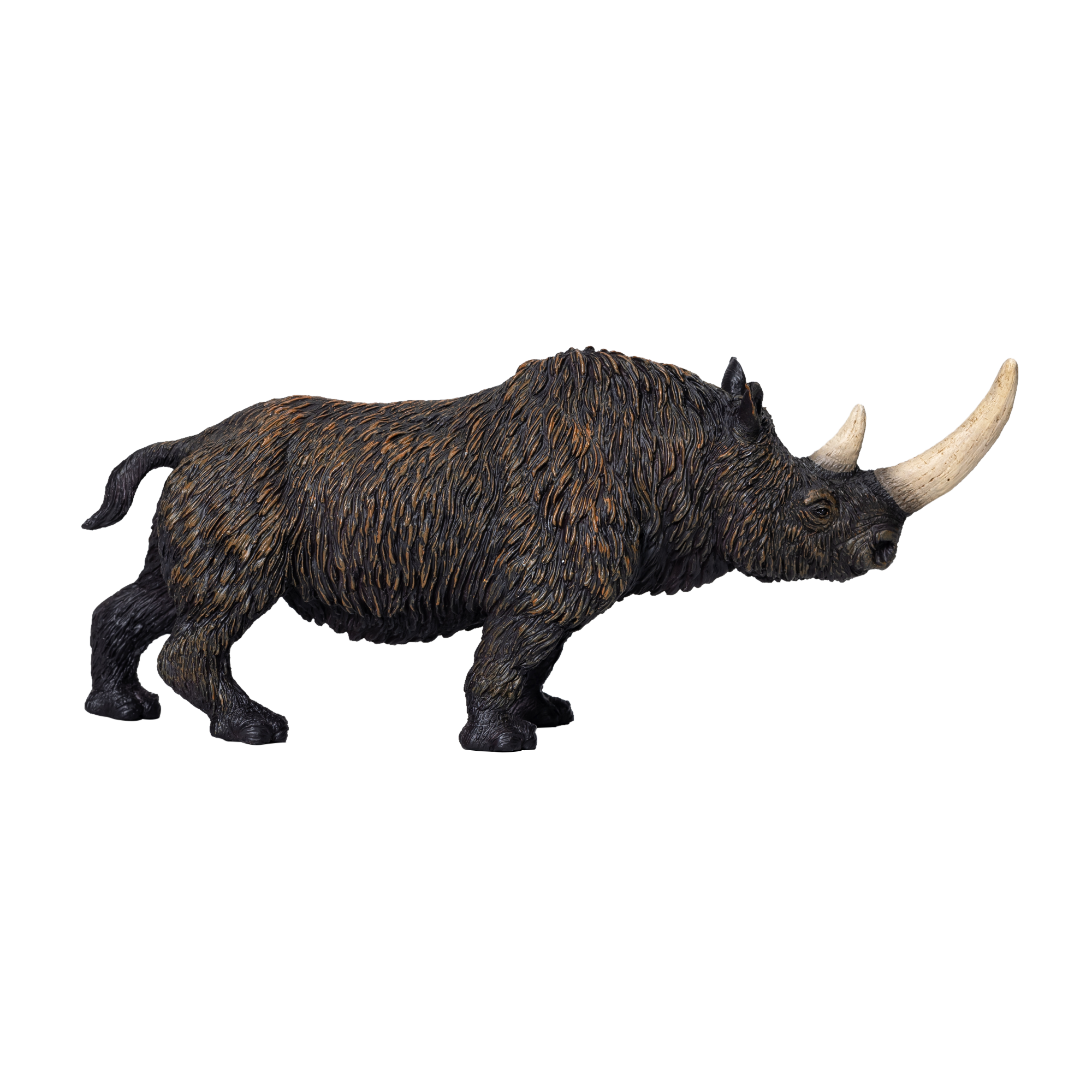 Woolly Rhino Toy Realistic Ice Age Animal Figurine