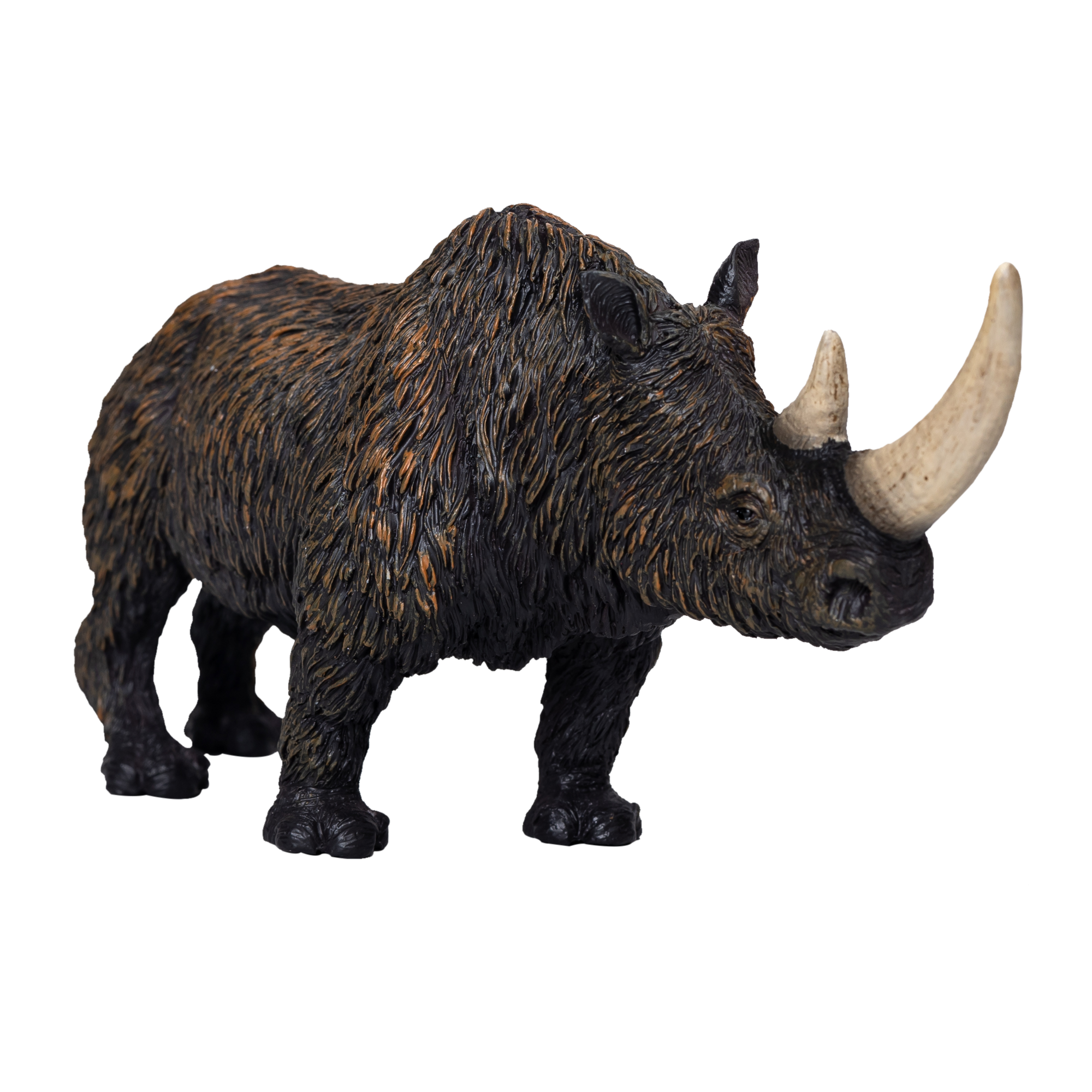 Woolly Rhino Toy Realistic Ice Age Animal Figurine