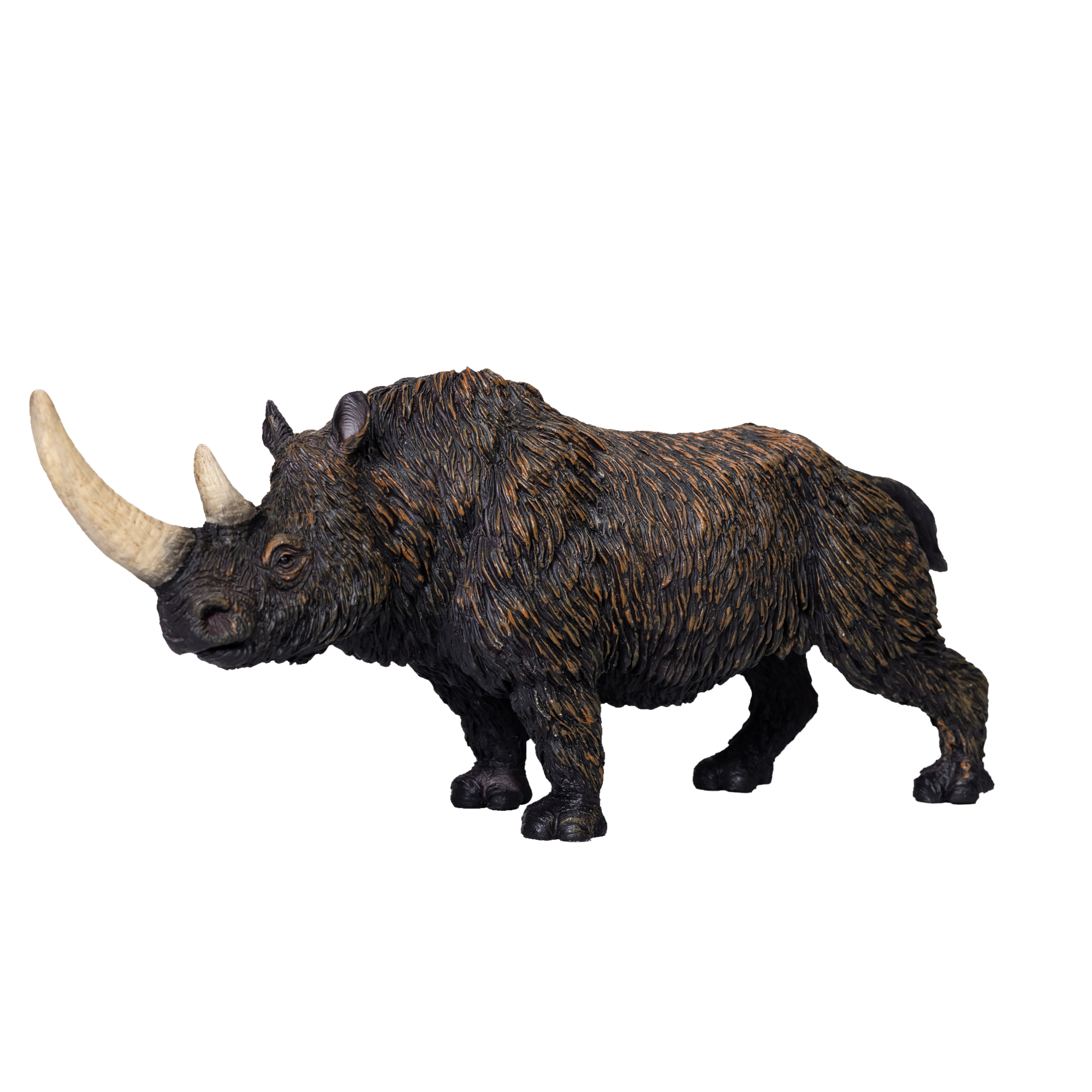 Woolly Rhino Toy Realistic Ice Age Animal Figurine