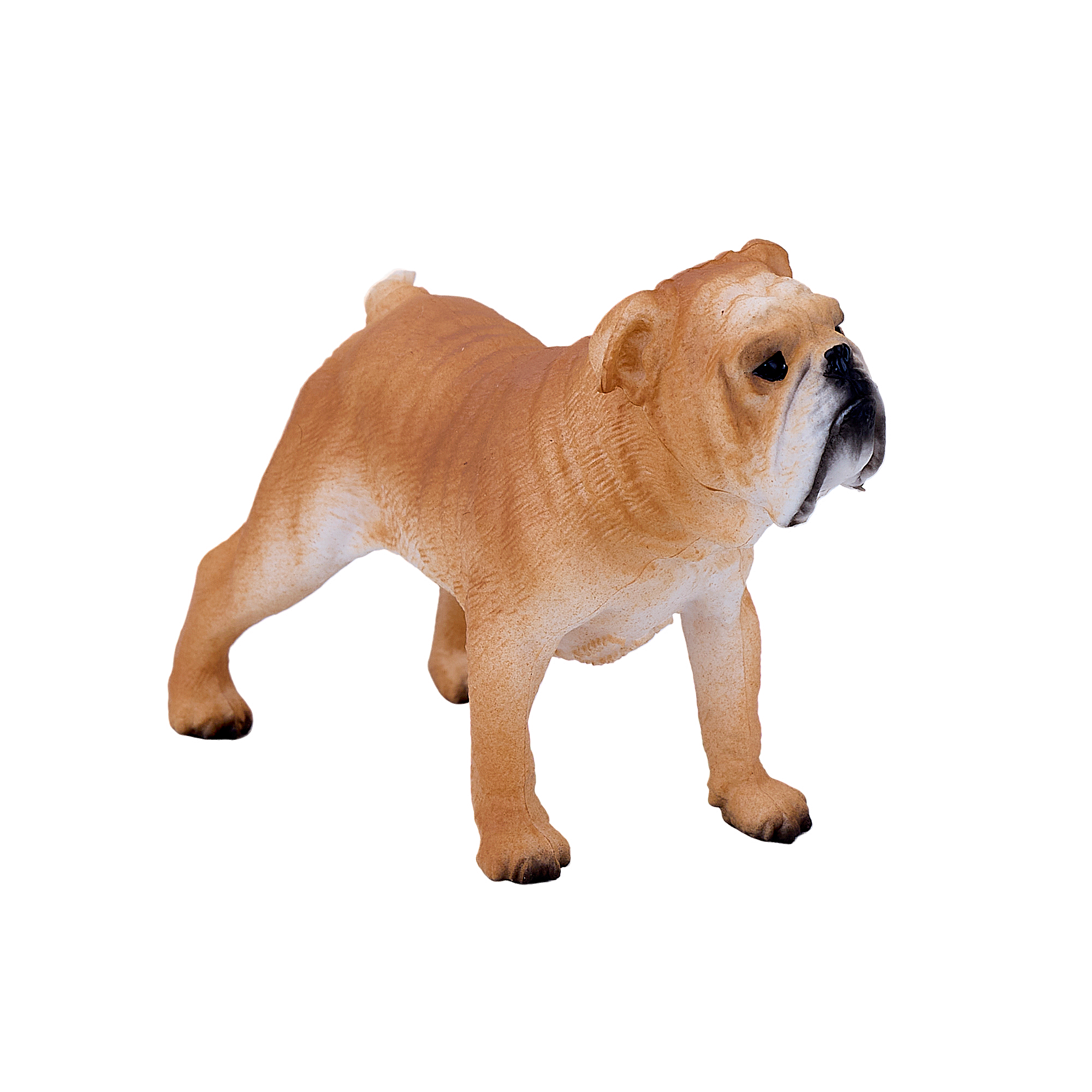 English Bulldog Toy Realistic Pet Figurine