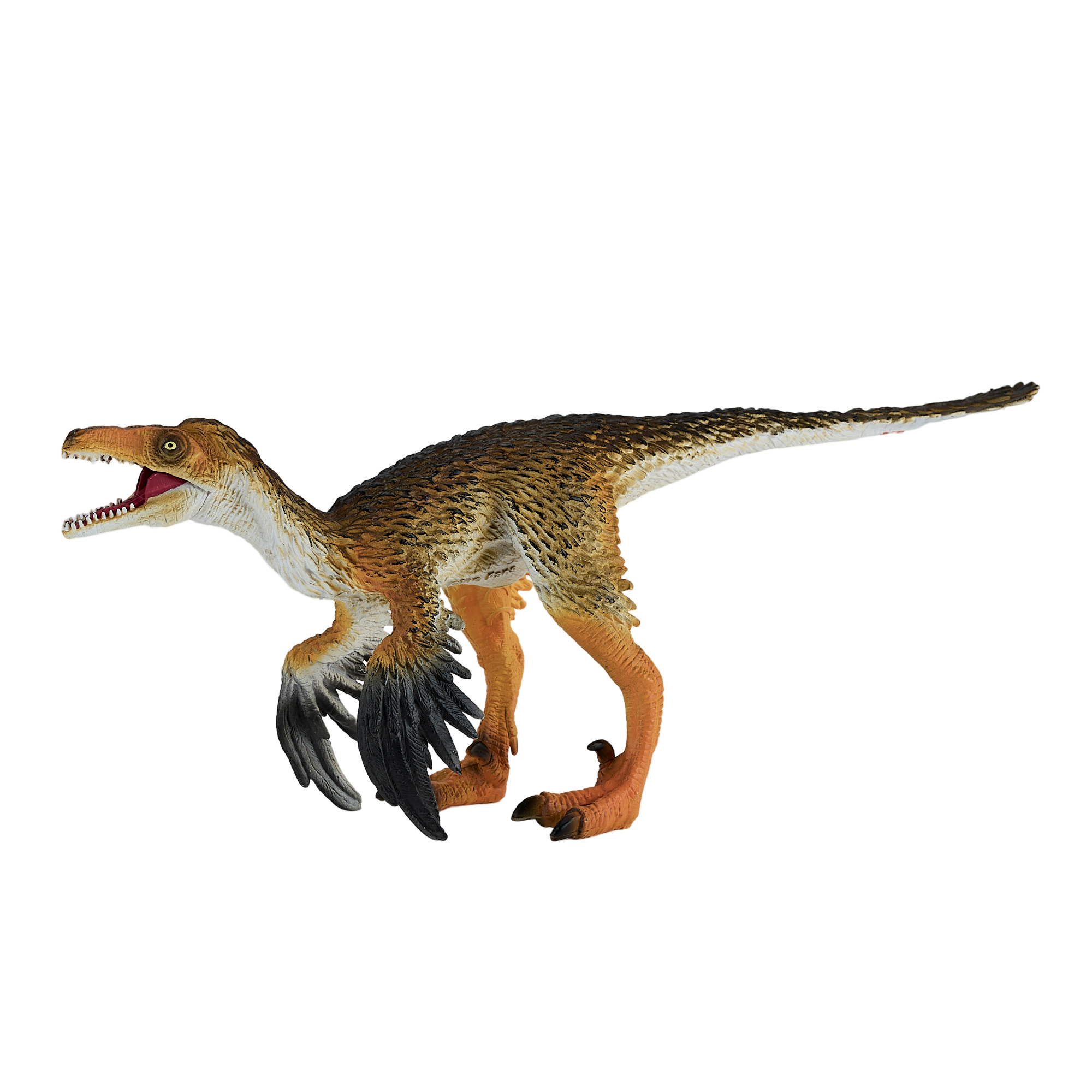 Troodon with Articulated Jaw Realistic Dinosaur Figure