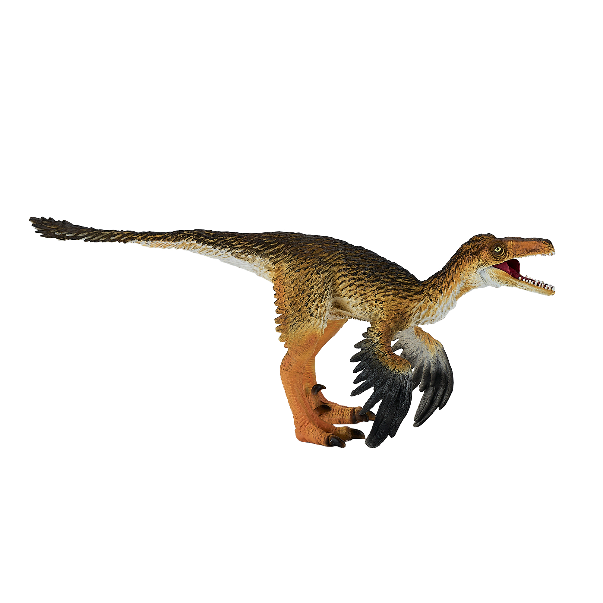 Troodon with Articulated Jaw Realistic Dinosaur Figure