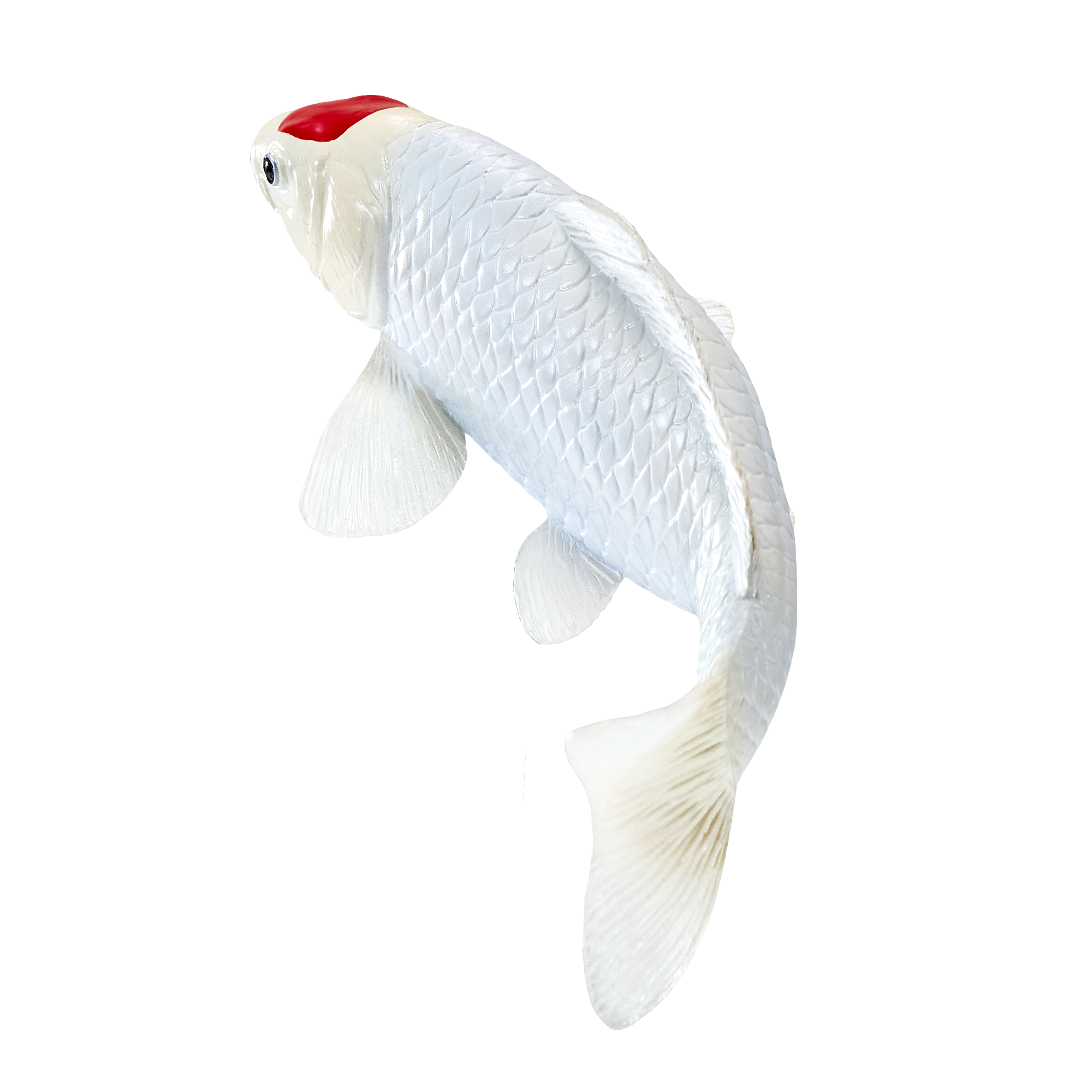 Koi Carp Tancho Toy Realistic Fish Figurine