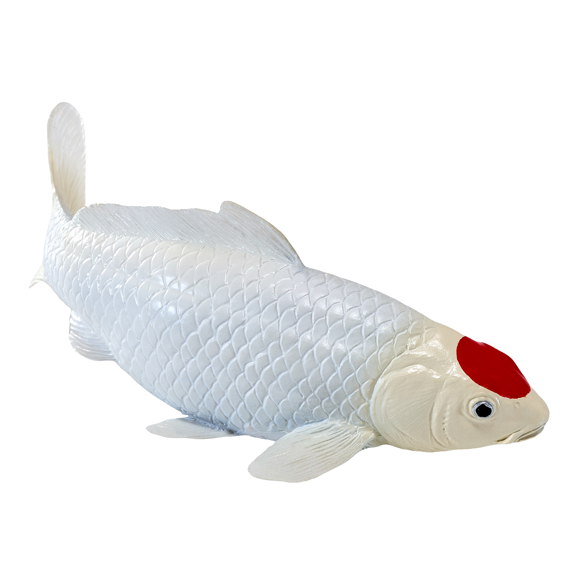 Koi Carp Tancho Toy Realistic Fish Figurine