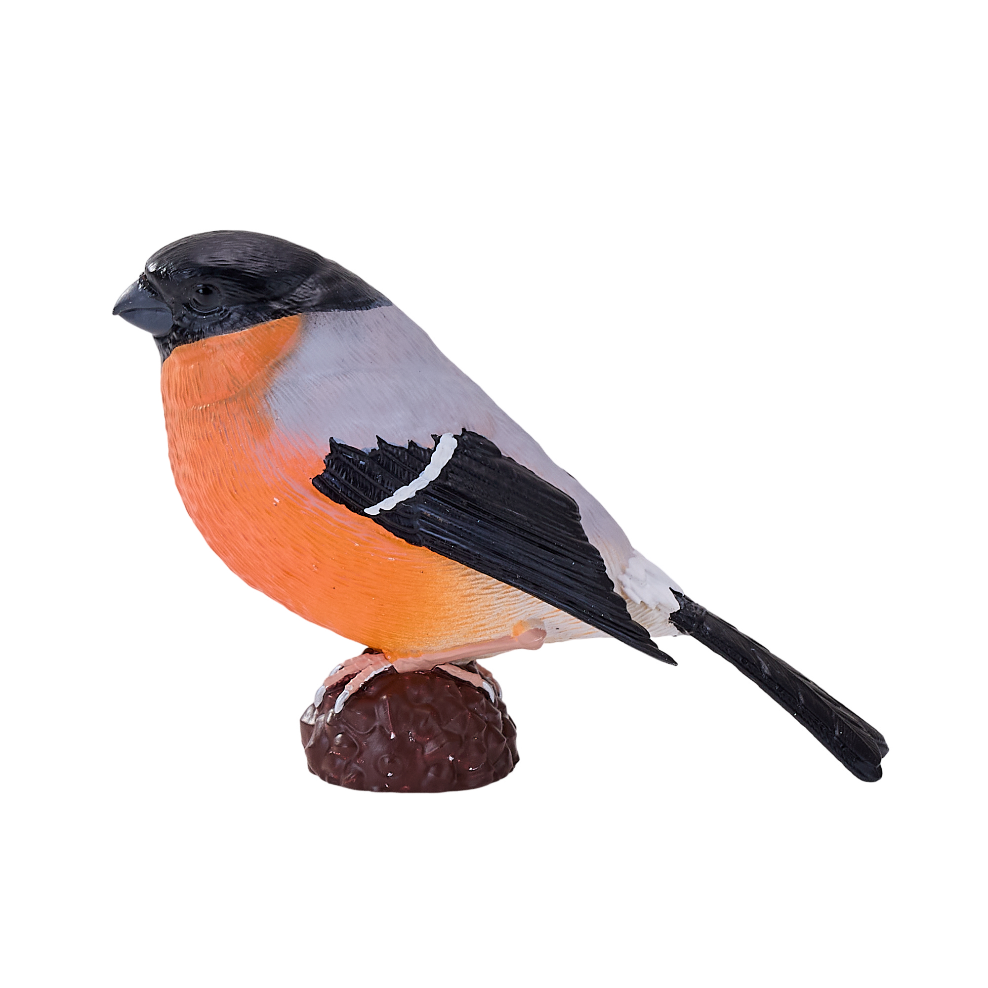 Bullfinch Bird Toy Realistic Wildlife Figurine
