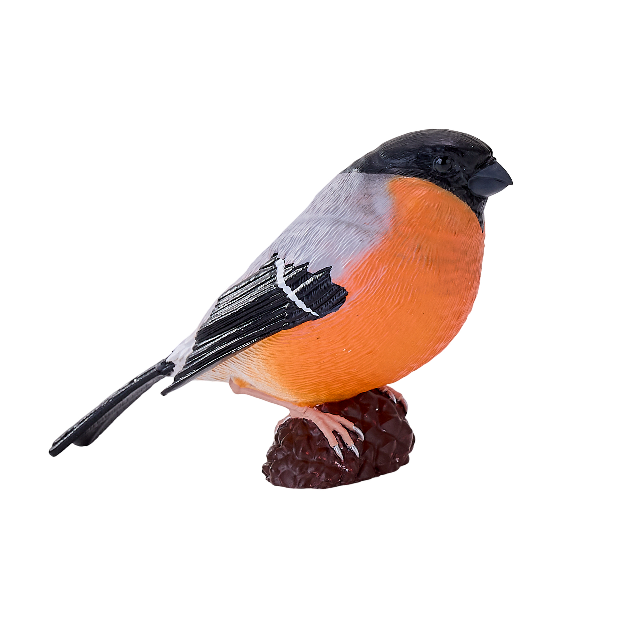 Bullfinch Bird Toy Realistic Wildlife Figurine