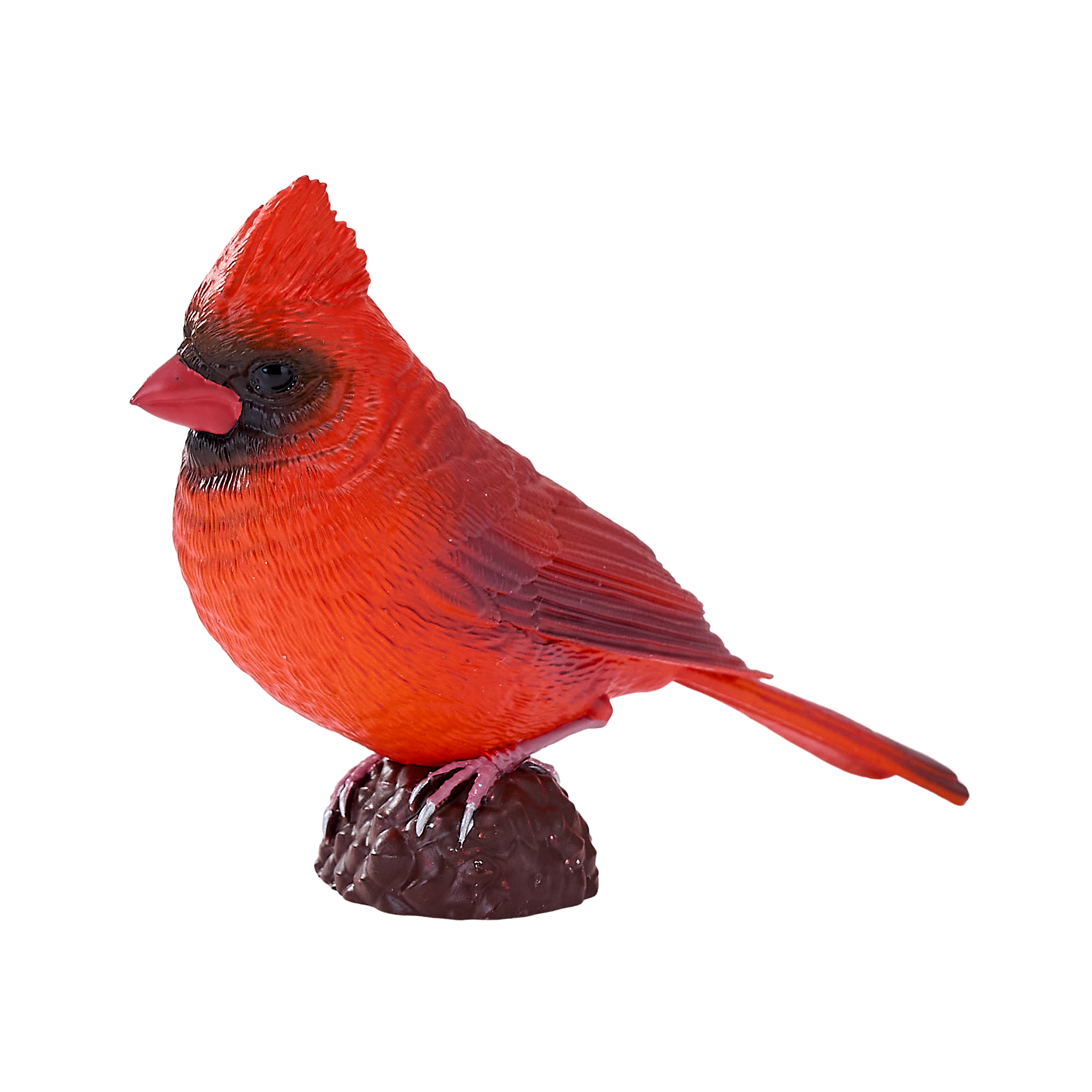 Red Cardinal Bird Toy Realistic Wildlife Model