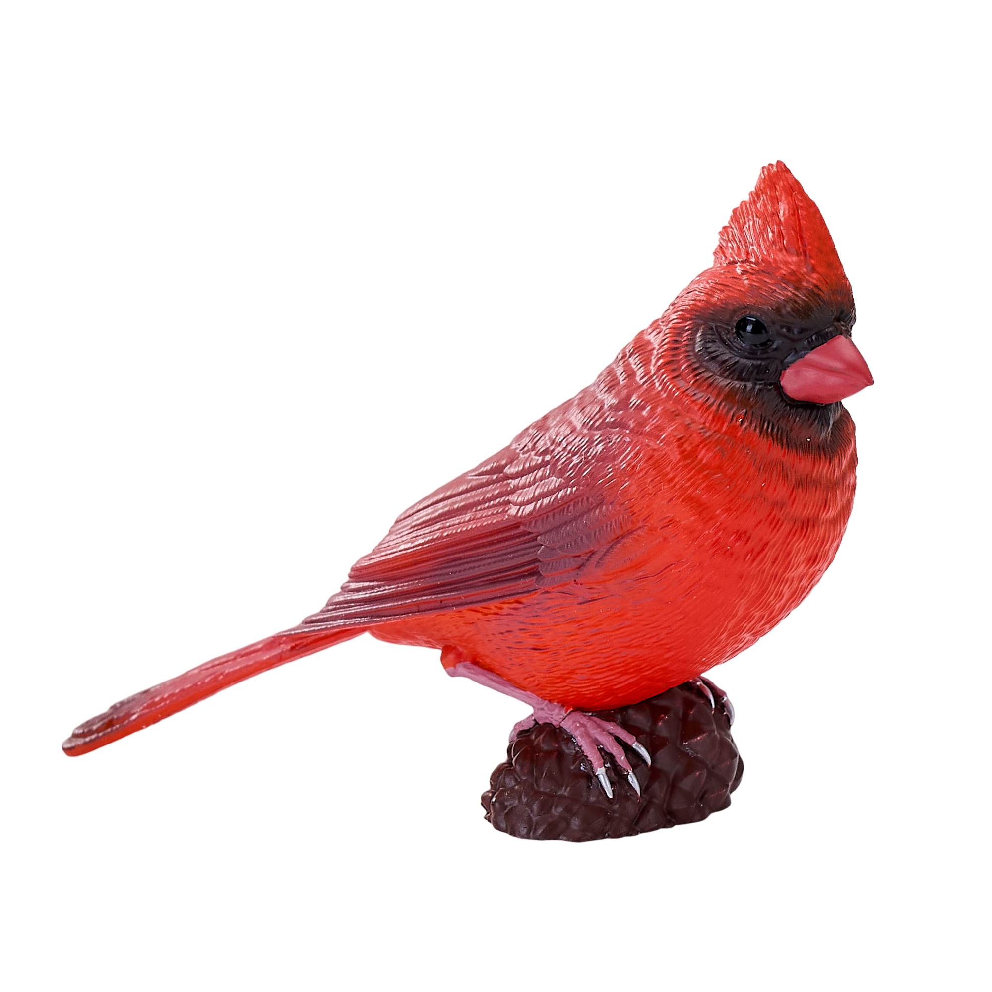 Red Cardinal Bird Toy Realistic Wildlife Model