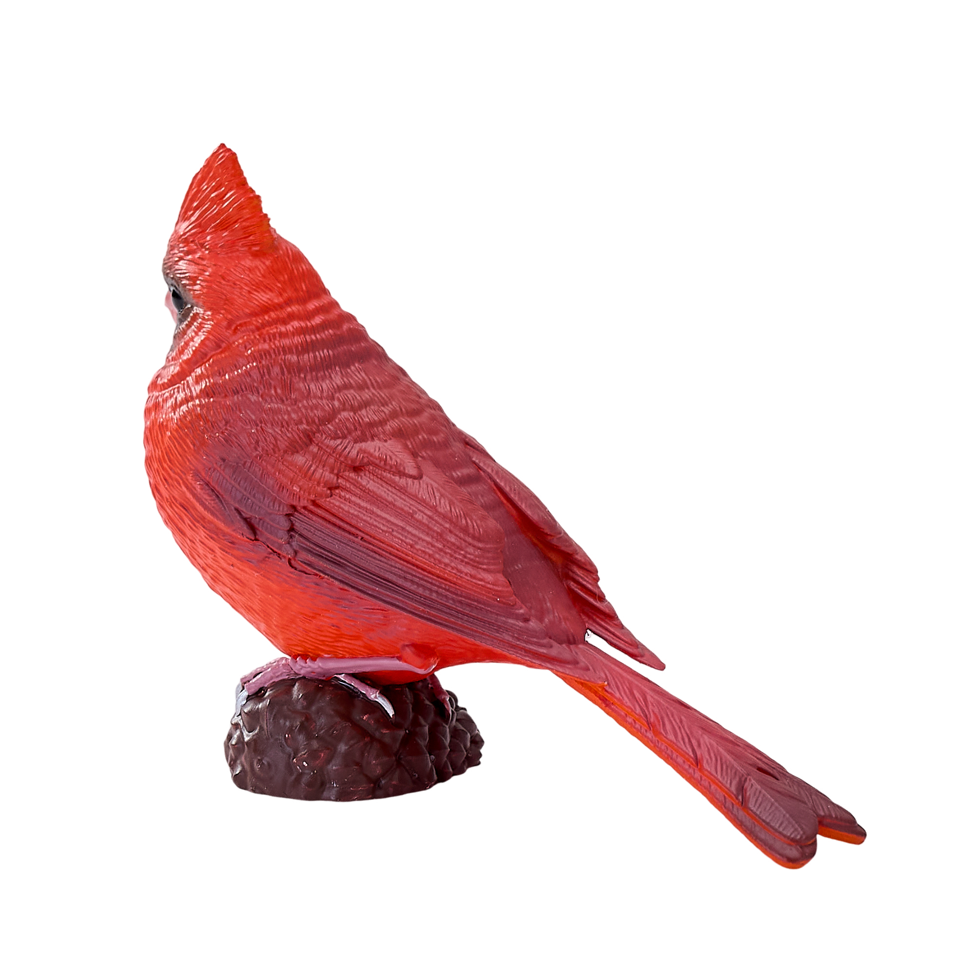 Red Cardinal Bird Toy Realistic Wildlife Model