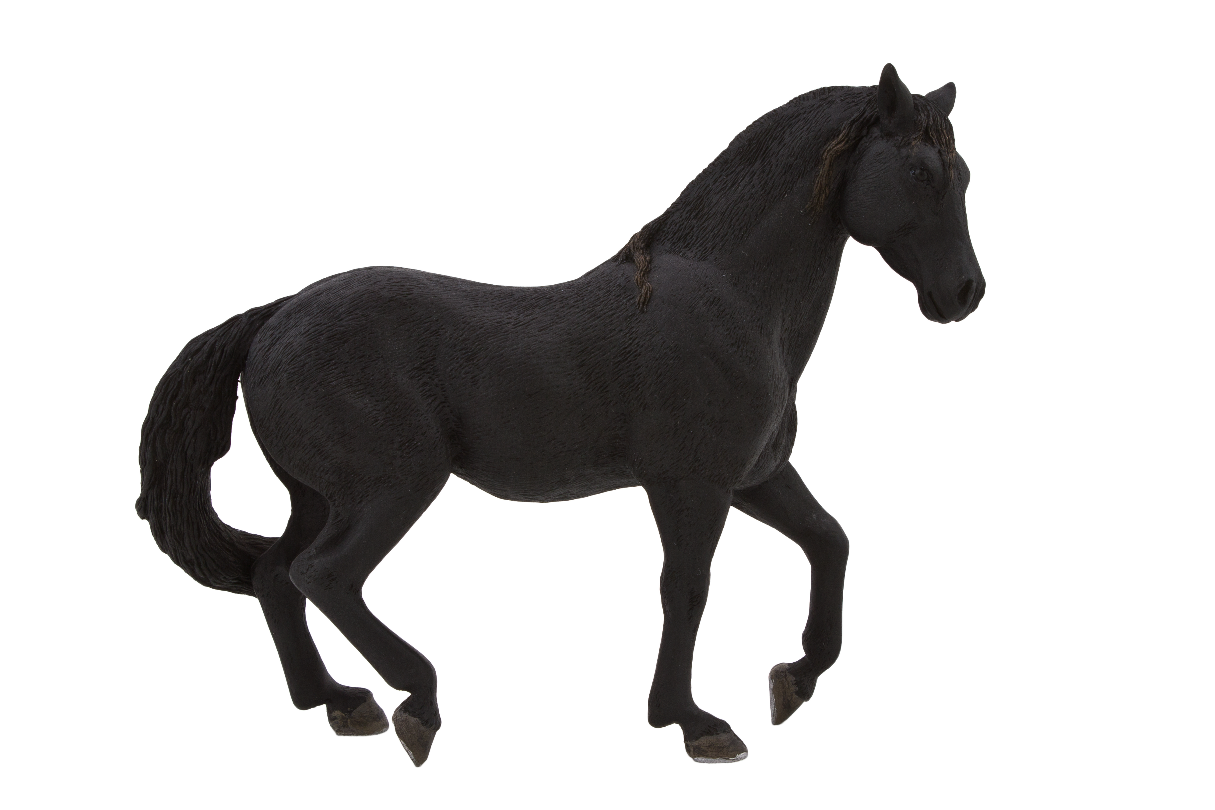 Andalusian Black Horse Toy Realistic Equestrian Model