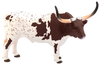 Texas Longhorn Bull Toy Realistic Farm Animal Model
