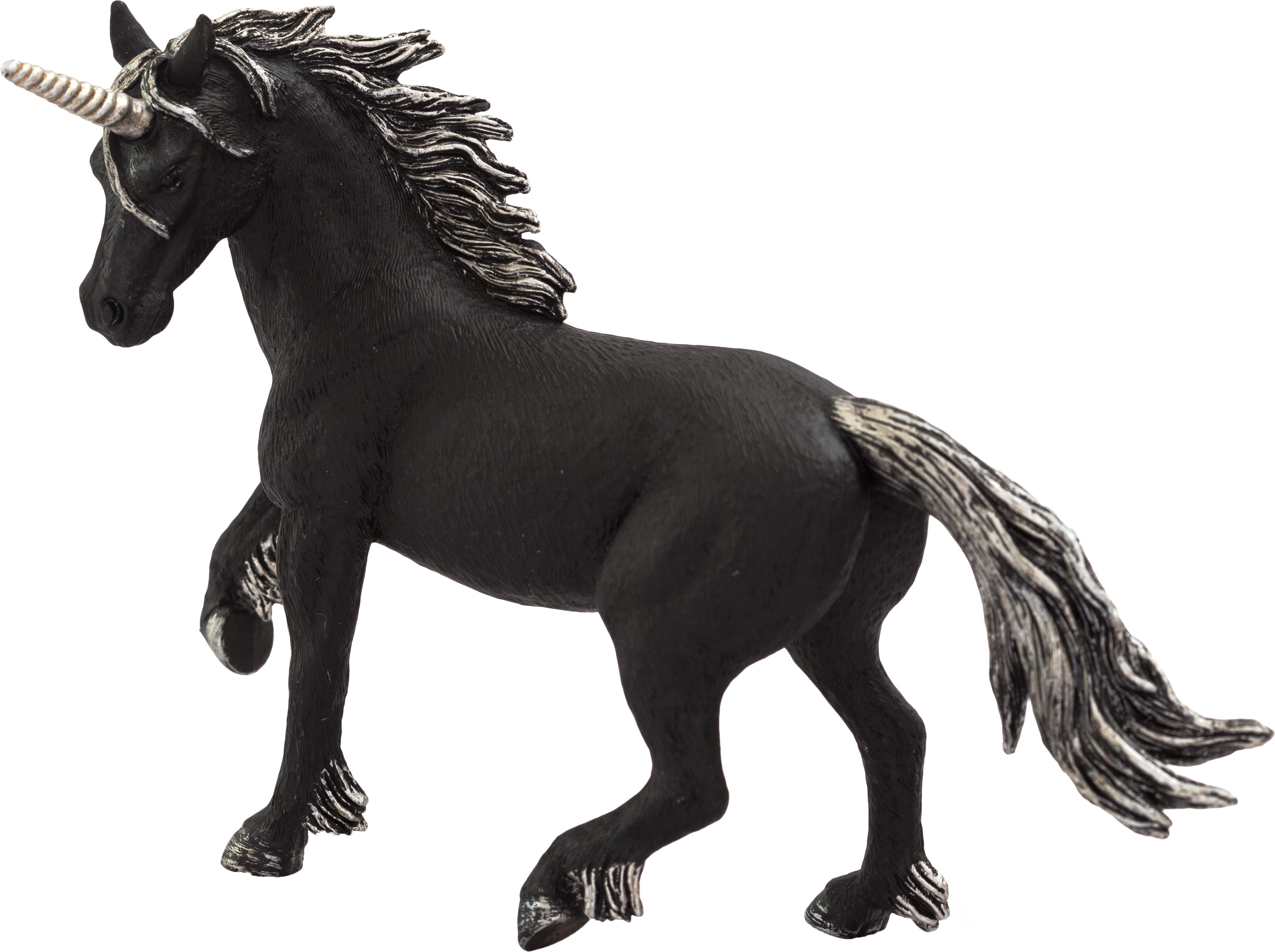 Dark Unicorn Toy Fantasy Mythical Creature Figure