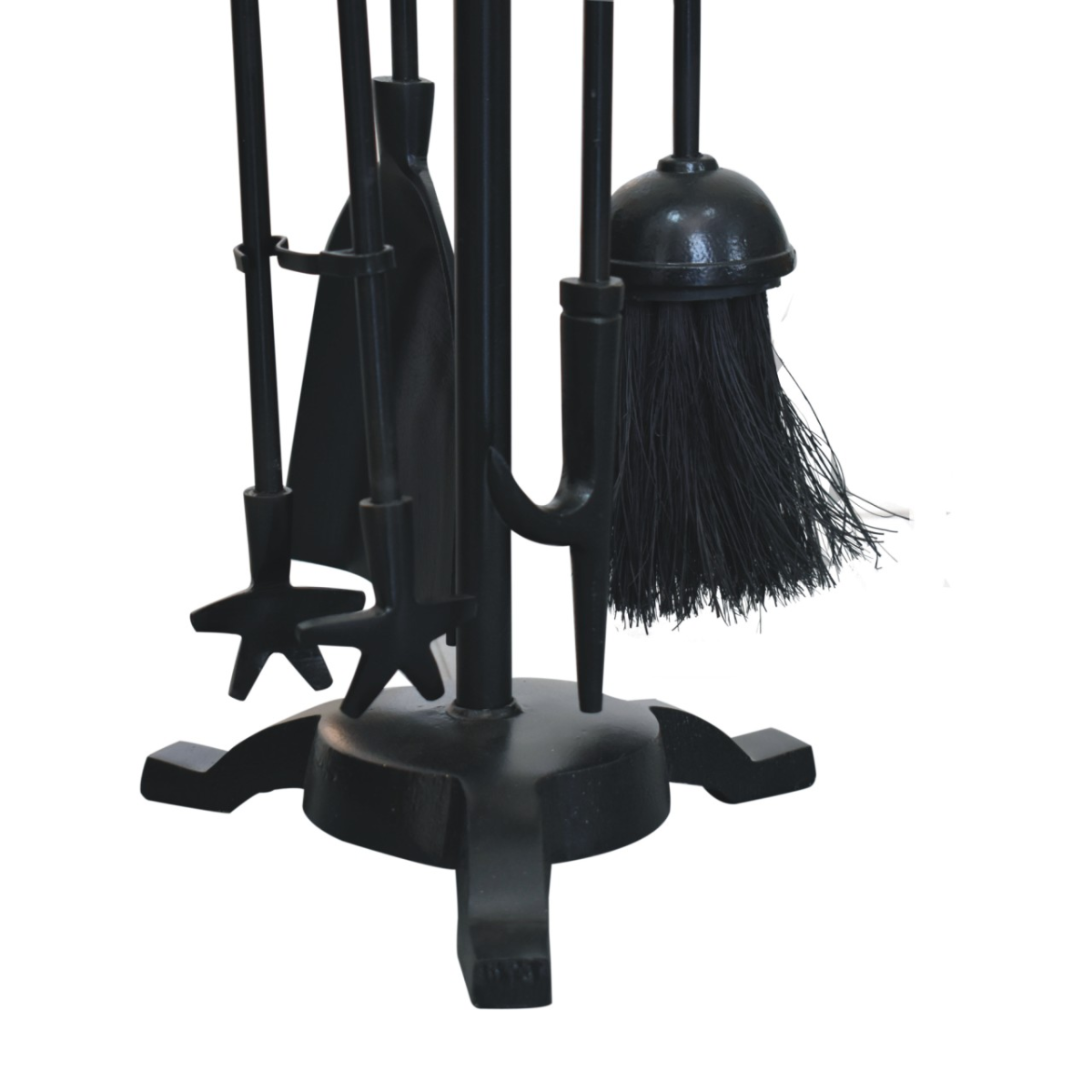 Artisan Furniture Armour Nickle Fire Tool Set