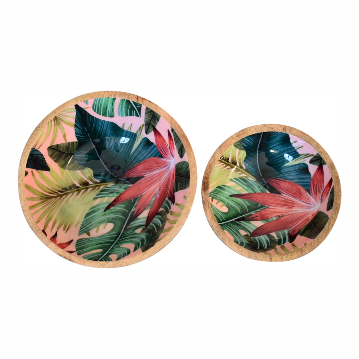 Artisan Furniture Serveware - Tropical Bowl Set of 2