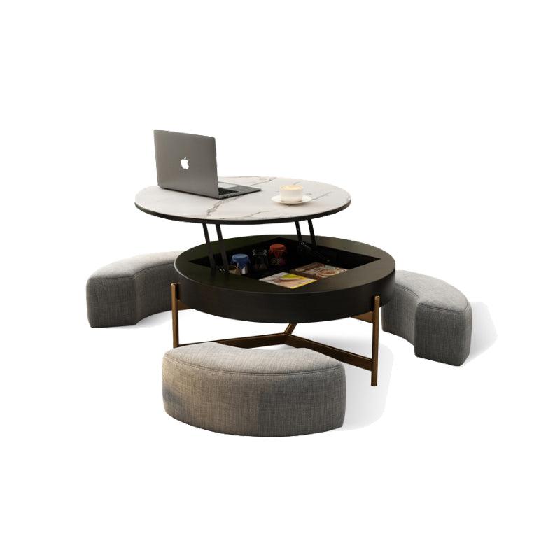 Josiah Round Lift-Top Coffee Table