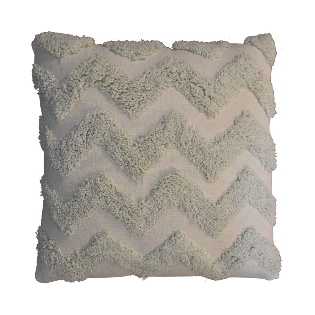 Artisan Furniture Sage Green Zig-zag Cushion Set of 2