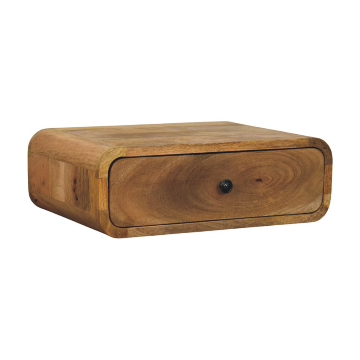 Artisan Furniture Solid Wood Avora Wall-Mounted Oak-ish 1 Drawer Nightstand
