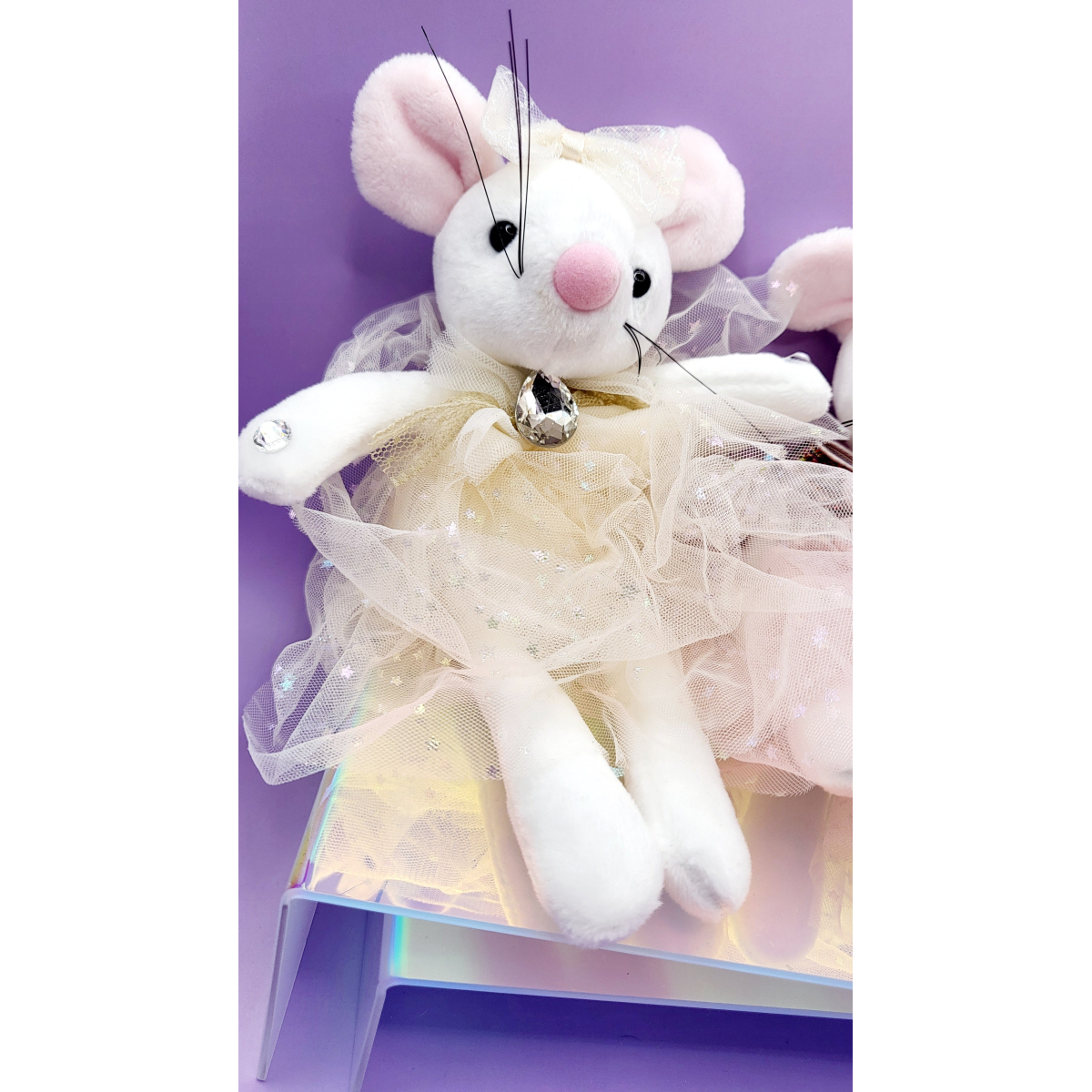 Softie Squad Mouse Bag Charm Key Ring