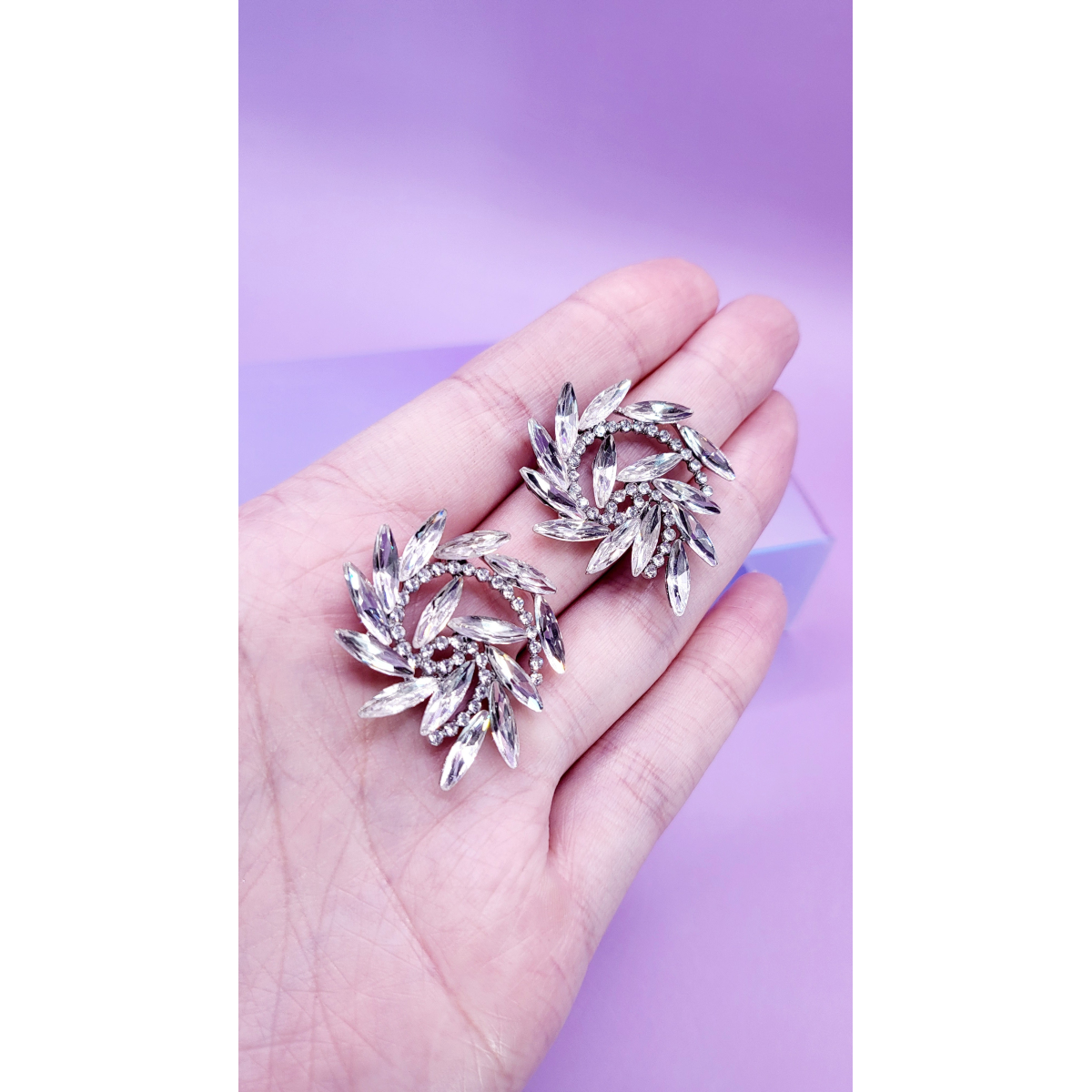 Illume Crystal Stud Earrings
