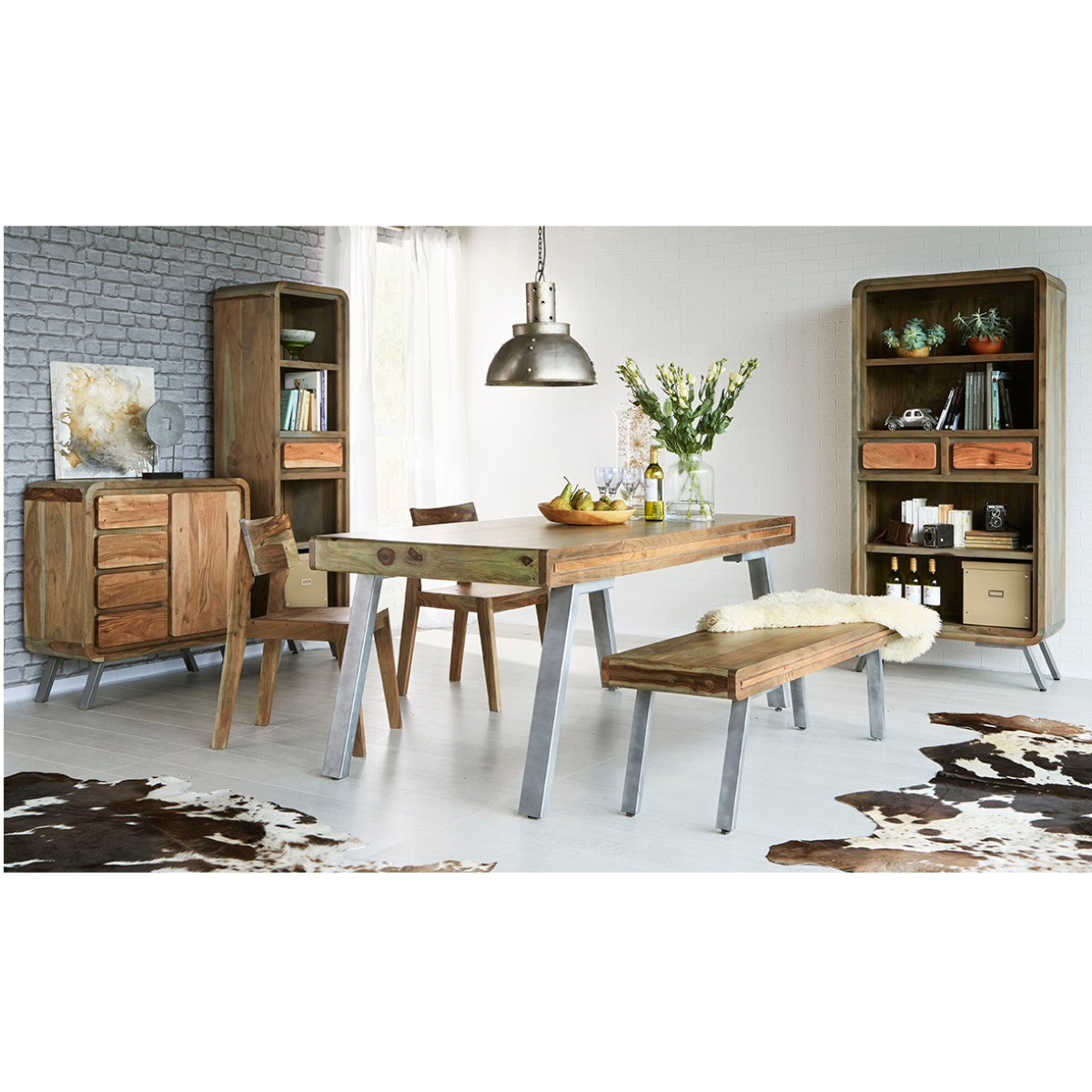 Aspen Narrow Bookcase