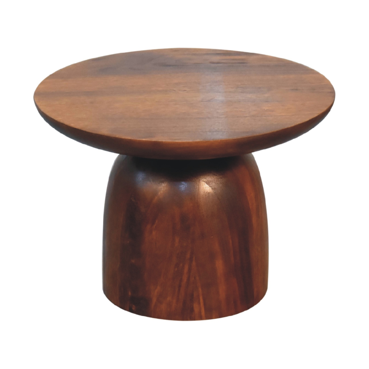Artisan Furniture Solid Mango Wood Little Chestnut Side Table