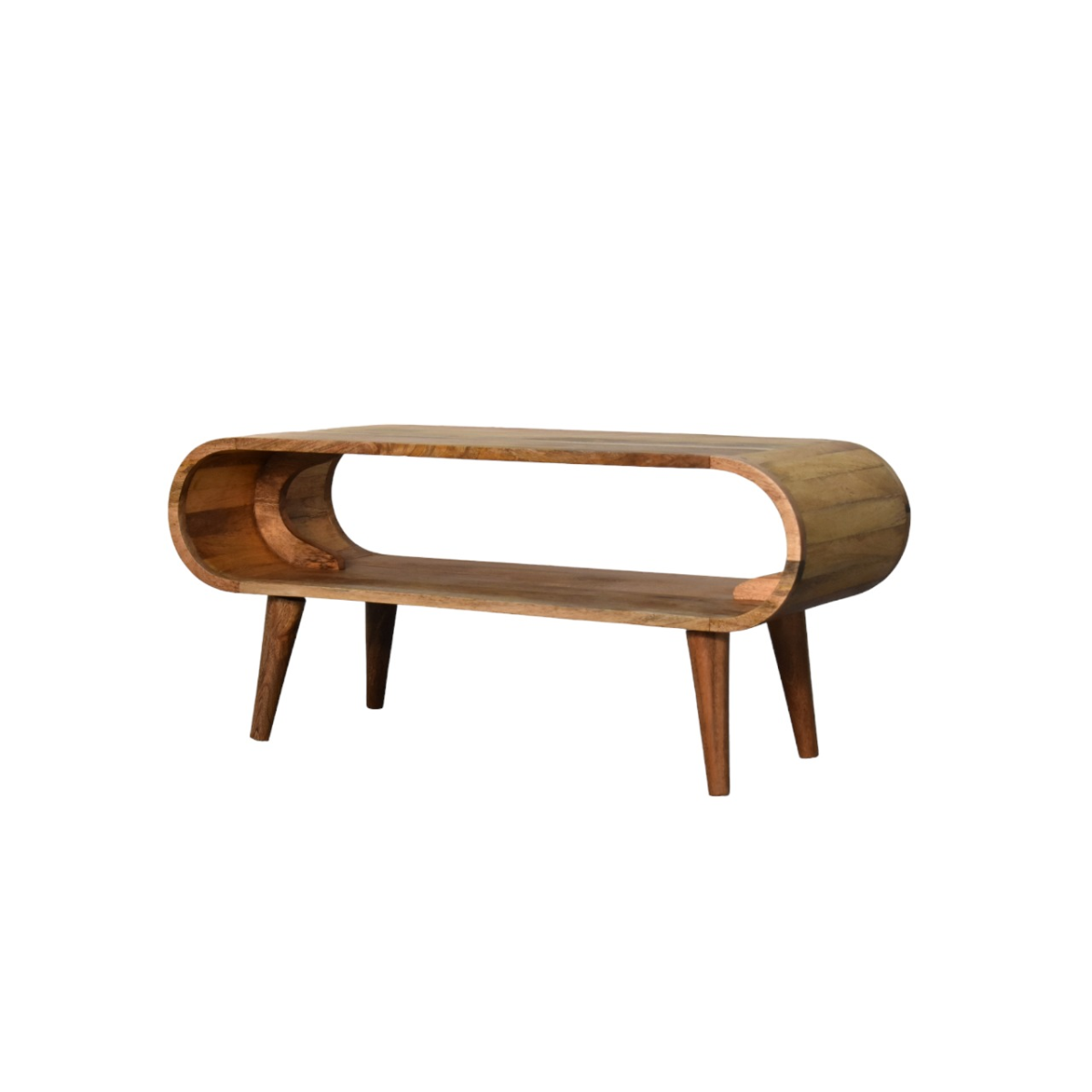 Artisan Furniture Solid Wood Amaya Nordic Style Oak-ish Coffee Table