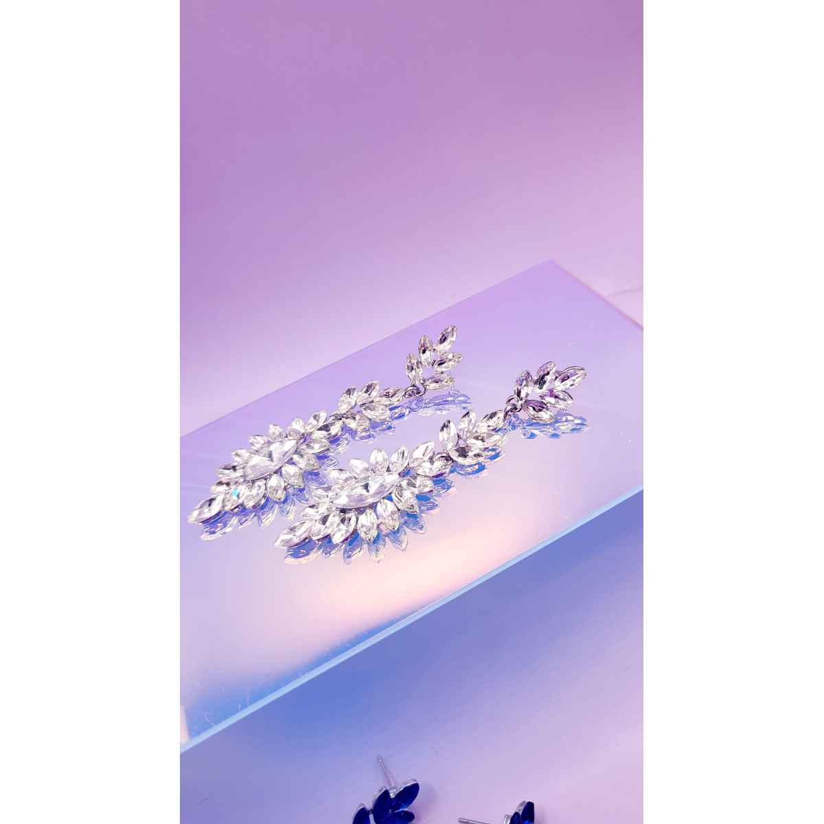 Bliss Crystal Drop and Dangle Earrings