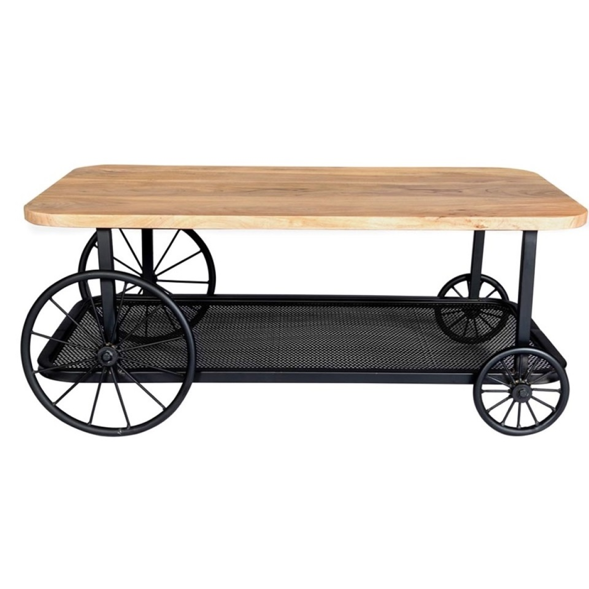 Craft Wheel Coffee Table