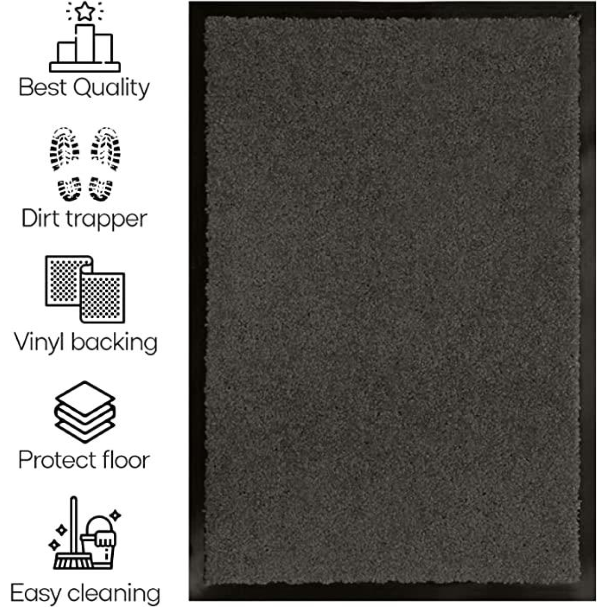 ARRAN 90 X 150 ANTHRACIE