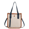 Popular Small Bag Autumn And Winter Crossbody Fashion Contrast Color Portable Tote Bag