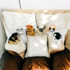 18CM SITTING PUPPIES-6 ASST COLOUR