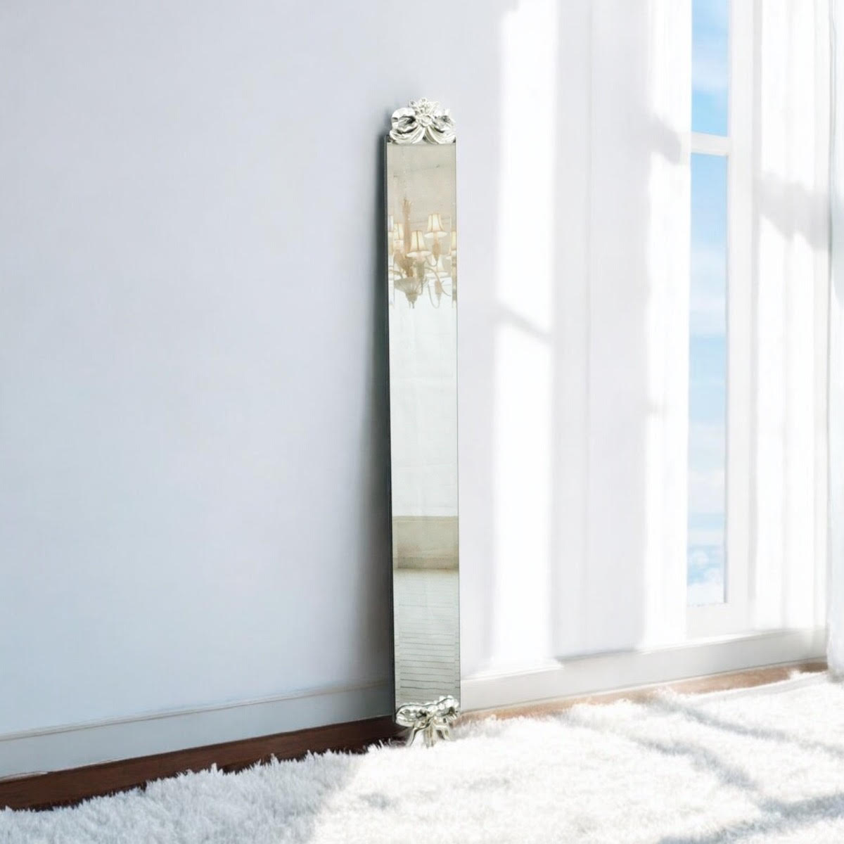 13 X 109CM SILVER  MIRROR