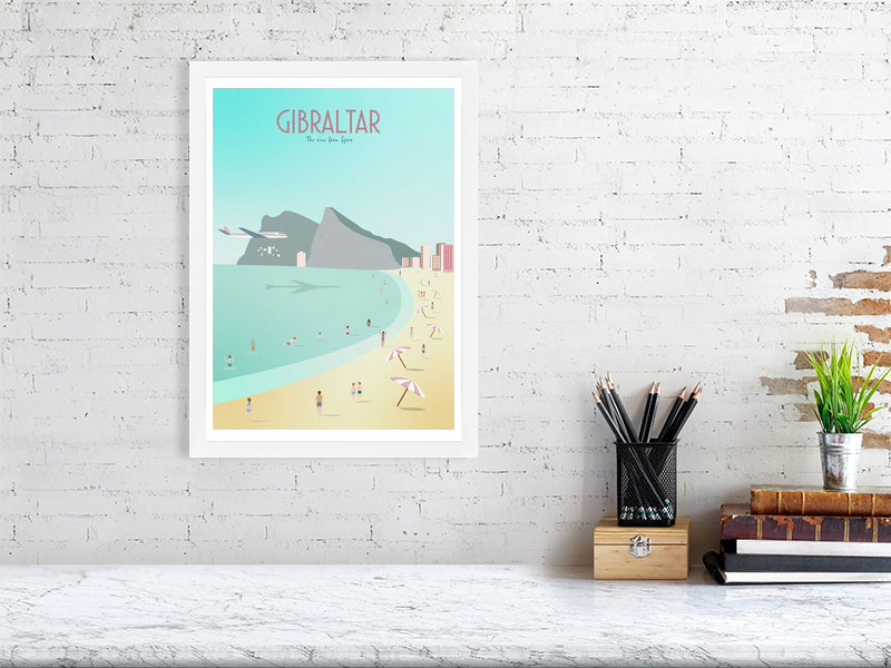 Gibraltar, The view from Spain