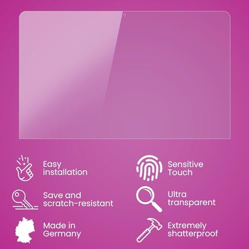 atFoliX Plastic Glass Protective Film compatible with Apple iMac 21,5 (Model 7G 2012-2014), 9H Hybrid-Glass FX Screen Protector