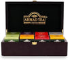 Ahmad Tea Tea Keeper Tea Selection 80 Teabag Box with 8 Black, Fruit-Flavoured & Green Teas, 160 g