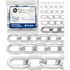 6-Meter 8-mm Thick Stainless Steel Chain V4A Short-Linked from NietFullThings on Piece Anchor Chain DIN 5685 DIN 766 6-m