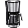 Russell Hobbs Kaffeemaschine Klein [Brausekopf für optimale Extraktion&Aroma] Compact (1 bis 5 Tassen, 0,6l Glaskanne, inkl Permanentfilter, Warmhalteplatte) kompakte Filterkaffeemaschine 24210-56