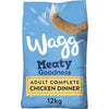 Wagg Meaty Goodness Complete Dry Adult Dog Food Chicken Dinner 12kg - Meaty Ingredients Come 1st