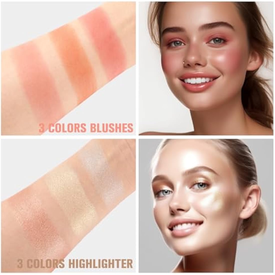 Professional Makeup Kit for Women Girl Full Kit with Mirror 60 Colors All in One Make up Gift Set Included Eyeshadow,Blusher,Highlighter,Compact Powder,Brow Powder,Lipstick,Glitter,Eyeliner,Mascara 01