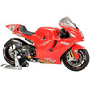 TAMIYA 300014101 Ducati Vehicle 300014101-1:12 Desmosedici No. 65 MotoGP'03, Faithful Replica, Plastic Kit, Crafts, Model Kit, Assembly, Unpainted, Multi-Coloured